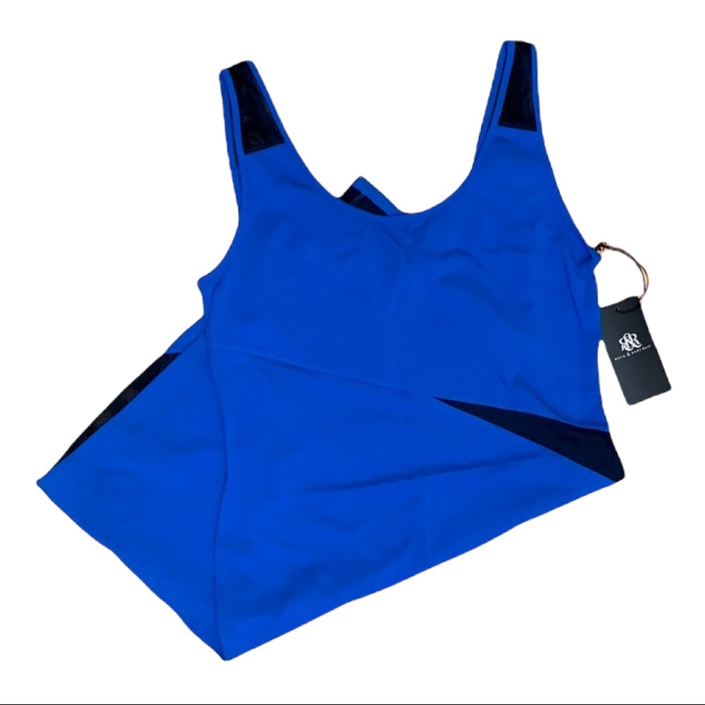 NWT Rock & Republic Activewear Yoga Fitness Long Top Dress LG